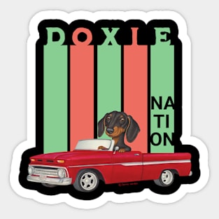 Doxie Nation Sticker